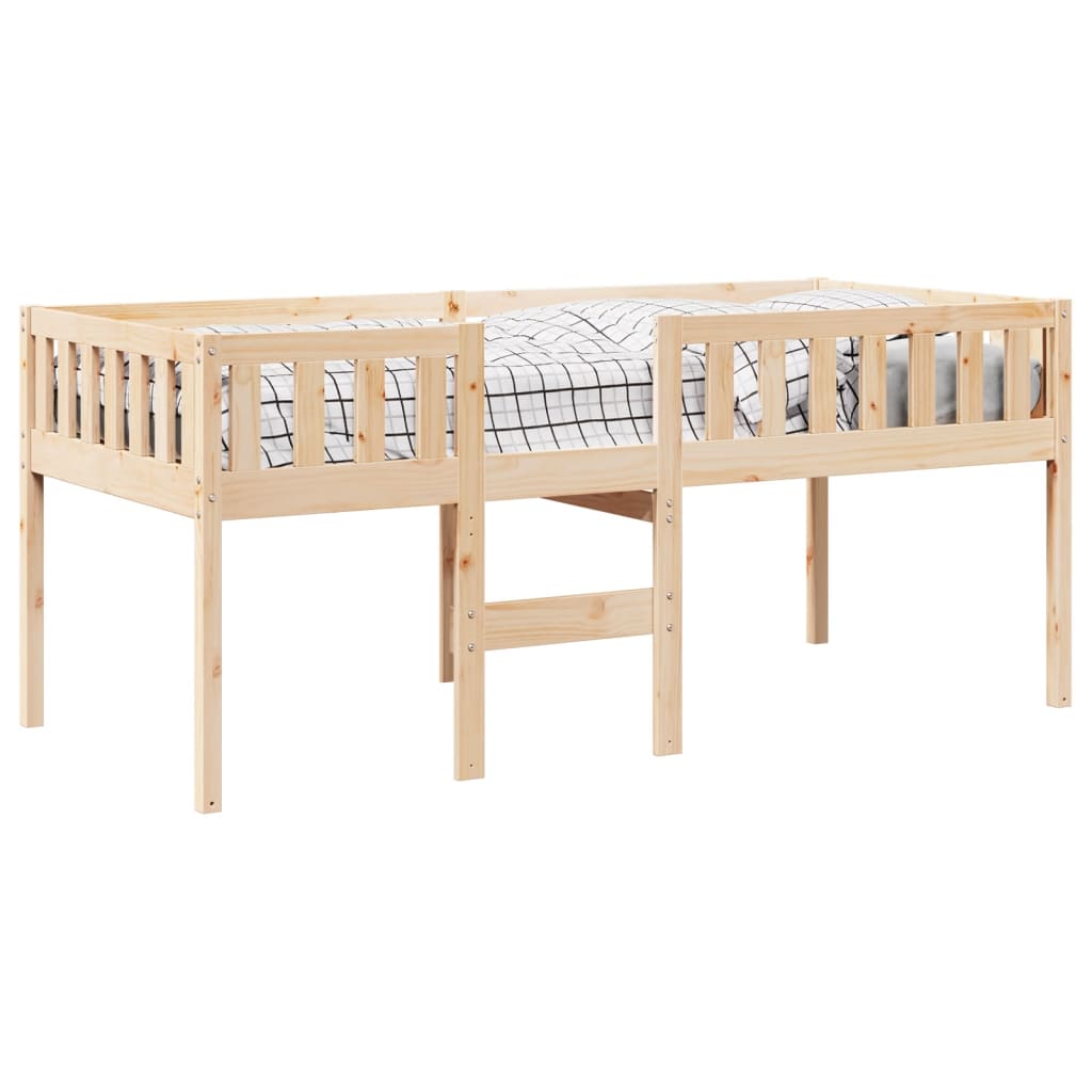 Lit pour enfants sans matelas 90x190 cm bois de pin massif