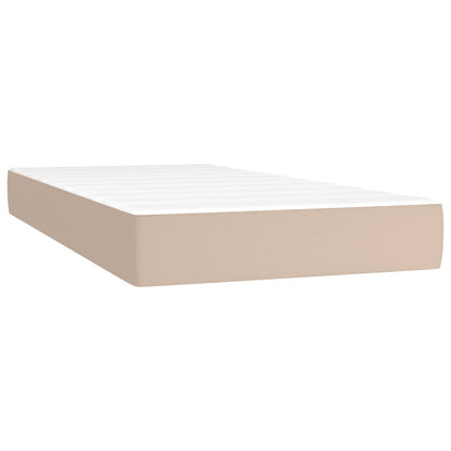 Matelas à ressorts ensachés pour enfants 80x160 cm similicuir