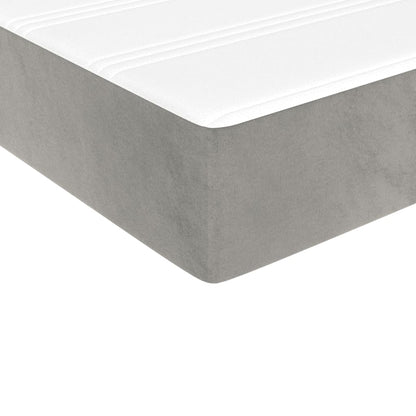 Matelas à ressorts ensachés pour enfants 80x160 cm velours