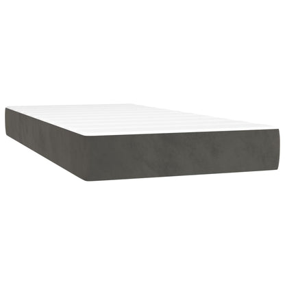 Matelas à ressorts ensachés pour enfants 80x160 cm velours