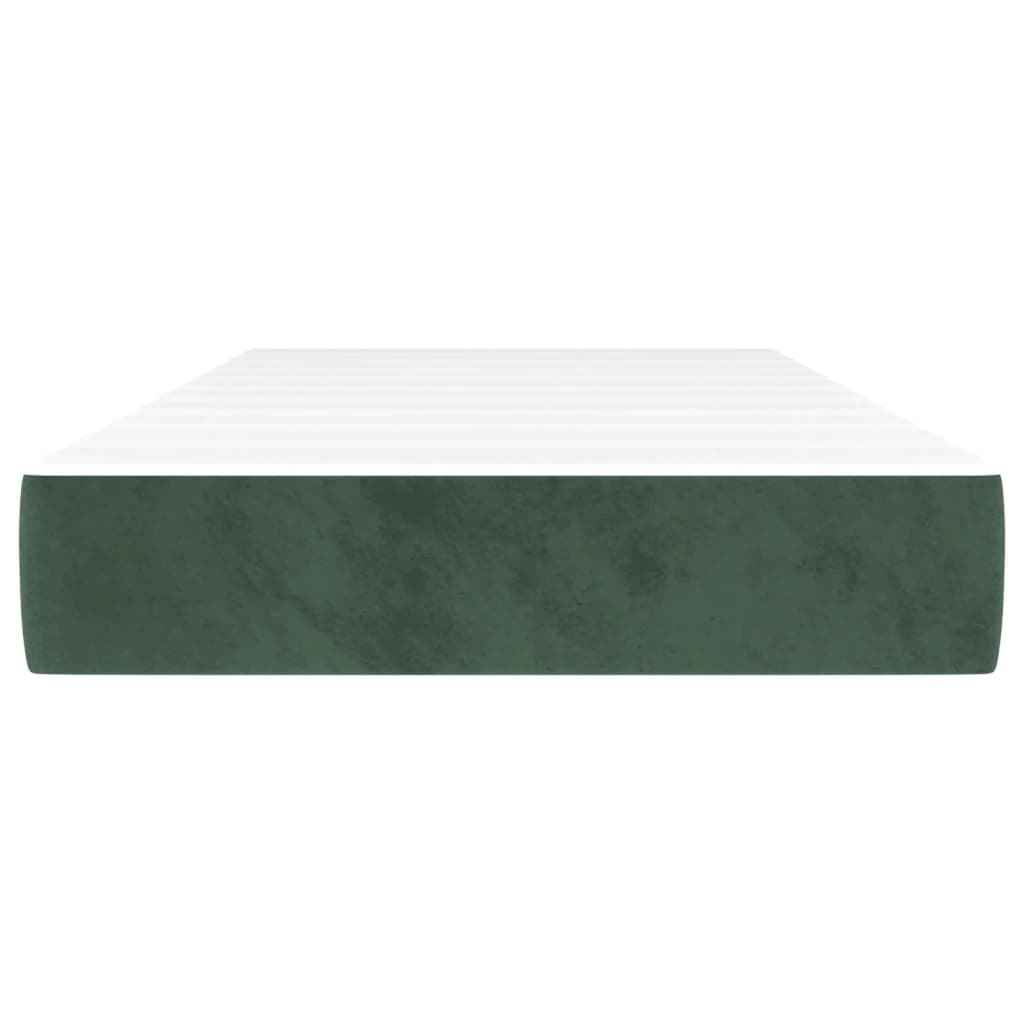 Matelas à ressorts ensachés pour enfants 80x160 cm velours