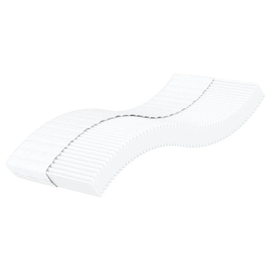 Matelas en mousse blanc 90x210 cm dureté H2 H3