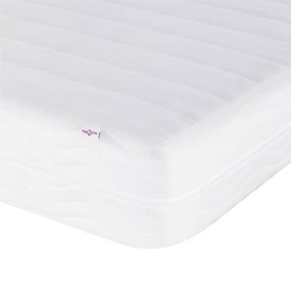 Matelas en mousse blanc 90x220 cm dureté H2 H3