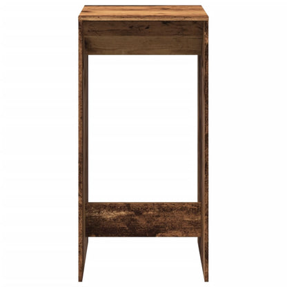 Table de bar vieux bois 51x50x103,5 cm bois d'ingénierie