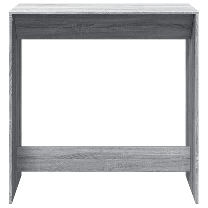 Table de bar sonoma gris 102x50x103,5 cm bois d'ingénierie