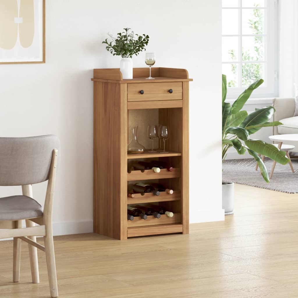 Armoire à vin Panama 57x40x111,5 cm bois de pin massif