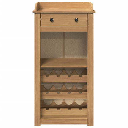 Armoire à vin Panama 57x40x111,5 cm bois de pin massif