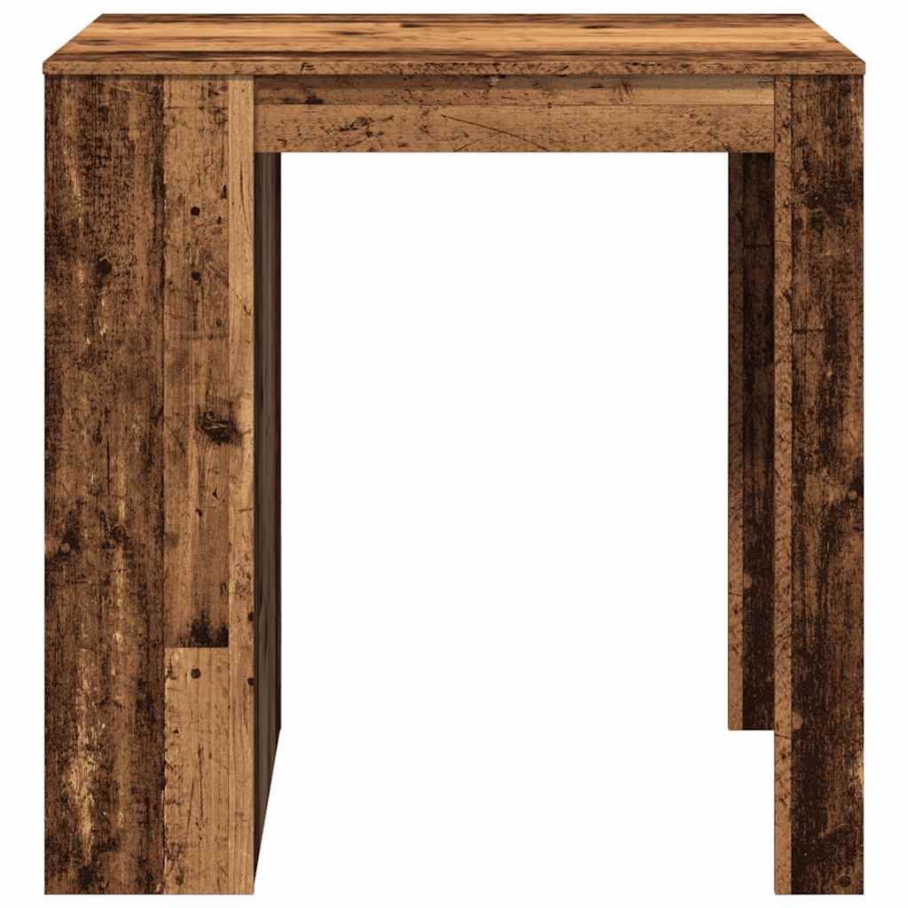 Table de bar vieux bois 102x70x103,5 cm bois d'ingénierie