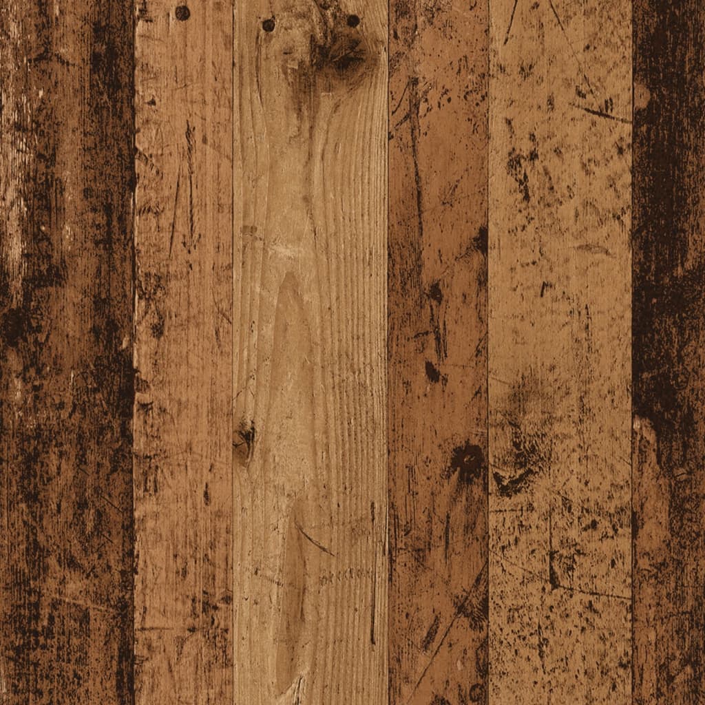 Table à manger vieux bois 110 x 60 x 75 cm bois ingénierie