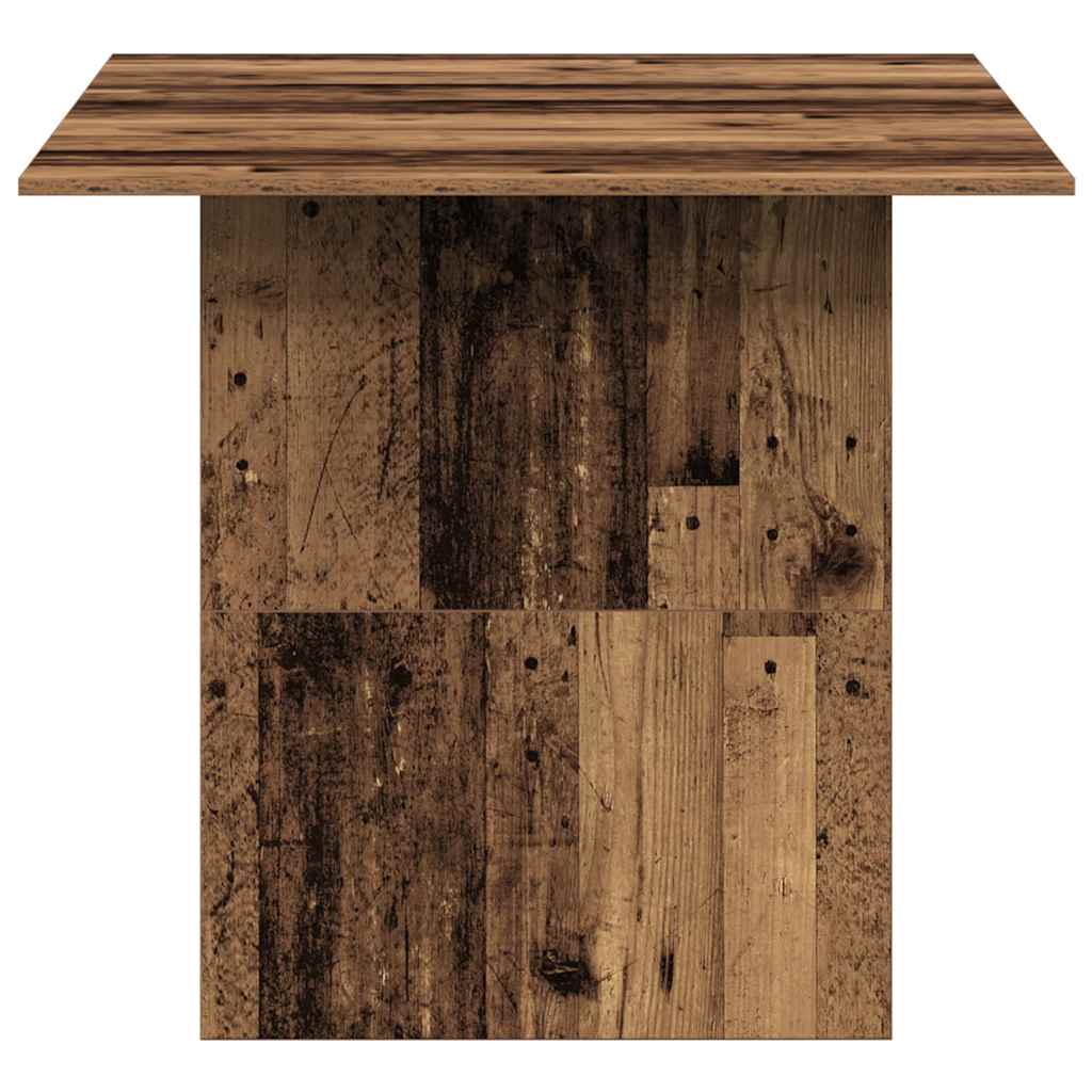 Table à manger vieux bois 180x90x76 cm bois d'ingénierie