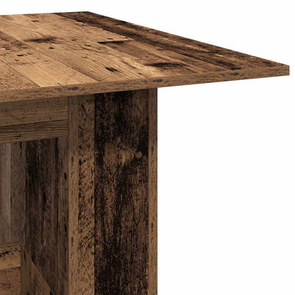 Table à manger vieux bois 180x90x76 cm bois d'ingénierie