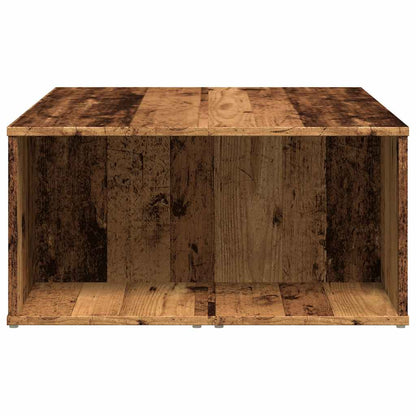 Table basse vieux bois 90x67x33 cm bois d'ingénierie