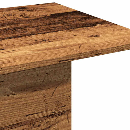 Table basse vieux bois 102x55,5x40 cm bois d'ingénierie