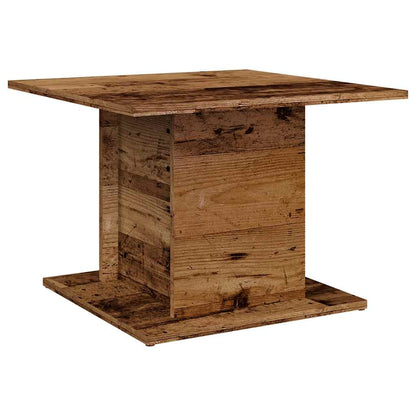 Table basse vieux bois 55,5x55,5x40 cm bois d'ingénierie