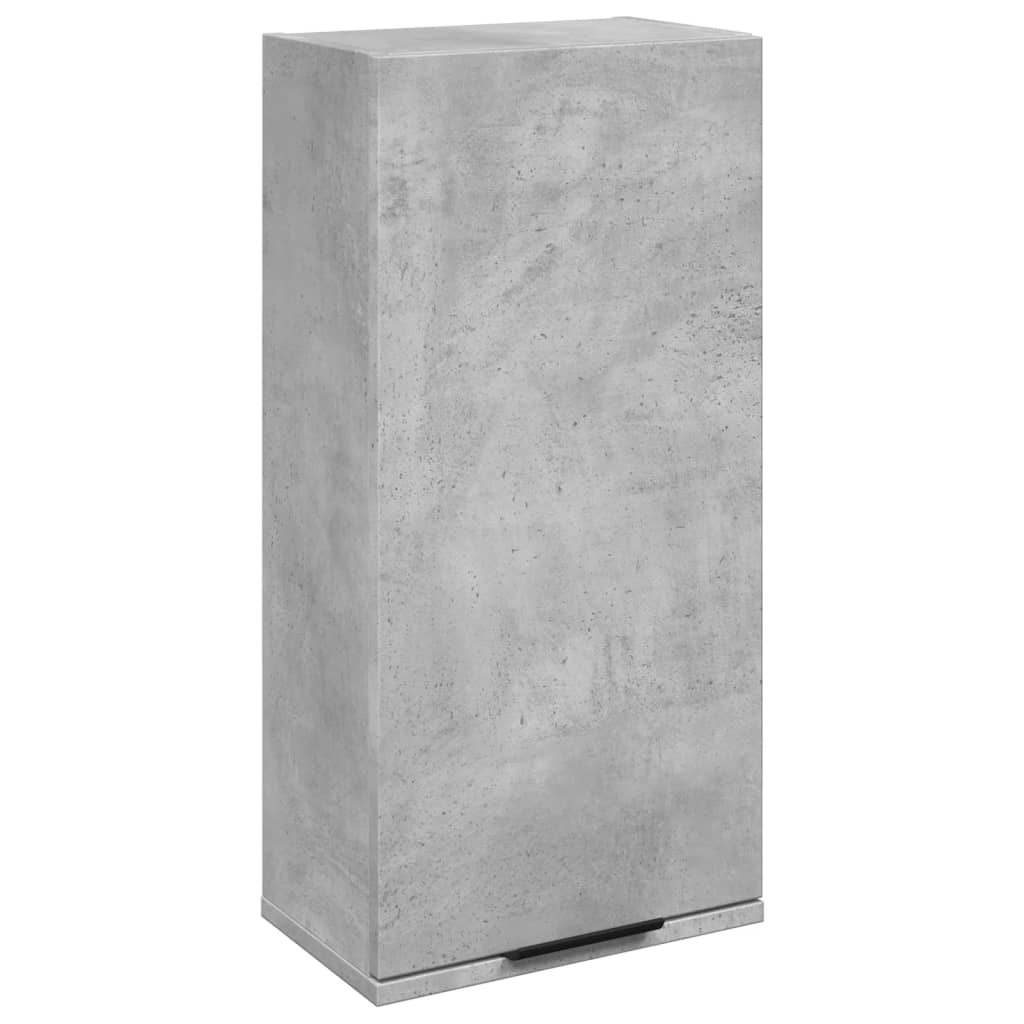 Armoire de salle de bain murale Gris béton 32x20x67 cm