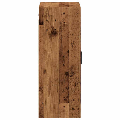 Armoire murale vieux bois 69,5x34x90 cm