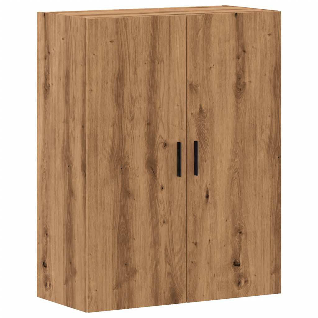 Armoire murale chêne artisanal 69,5x34x90 cm