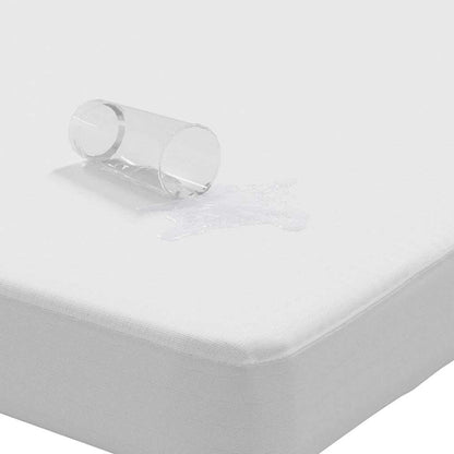 Protège-matelas blanc 90x190 cm imperméable