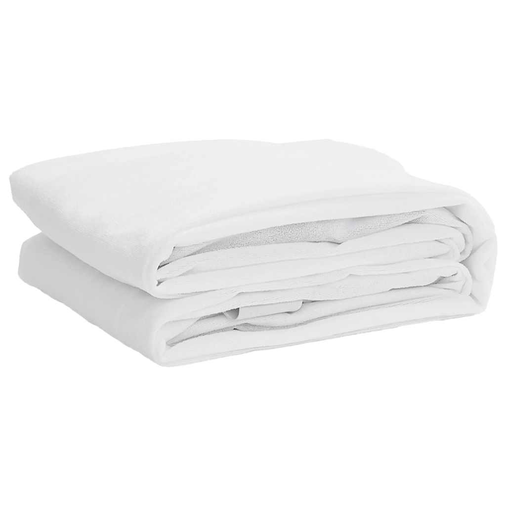 Protège-matelas blanc 90x220 cm imperméable