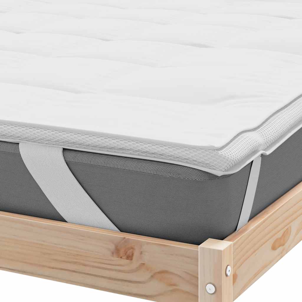 Protège-matelas blanc 90x200 cm