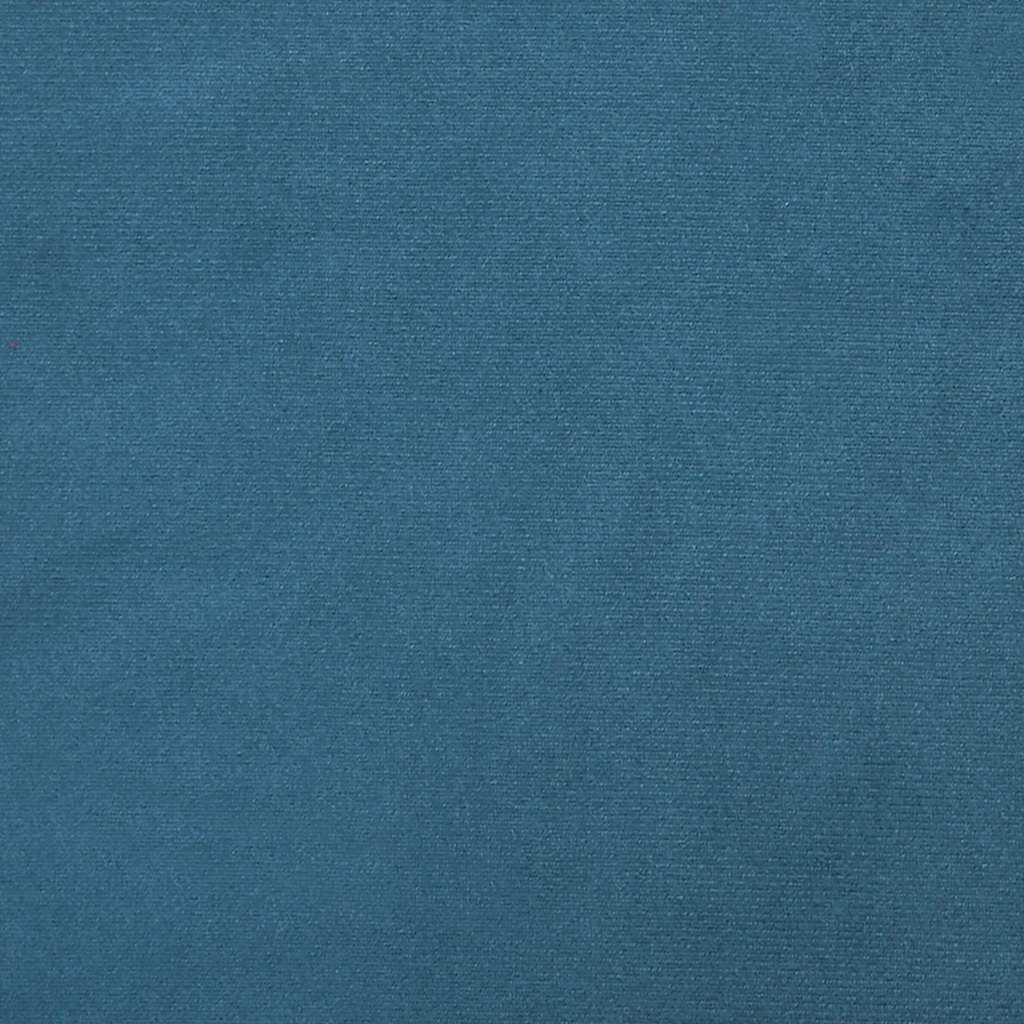 Cadre de lit ottoman sans matelas bleu foncé 90x200 cm velours