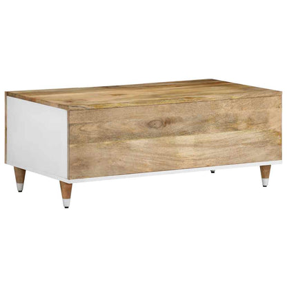 Table basse 100x54x40 cm bois de manguier massif