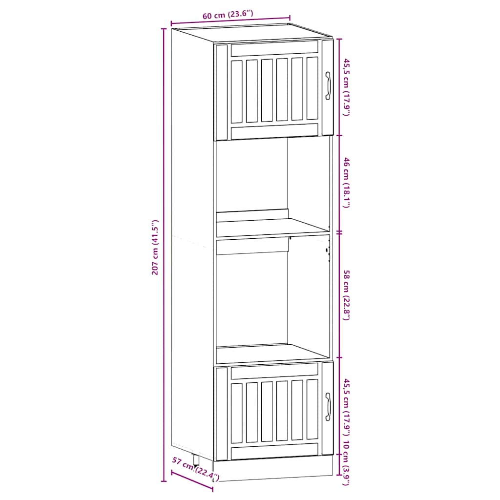 Ensemble D'armoires De Cuisine 7 Pcs Kalmar Bois D'ingénierie