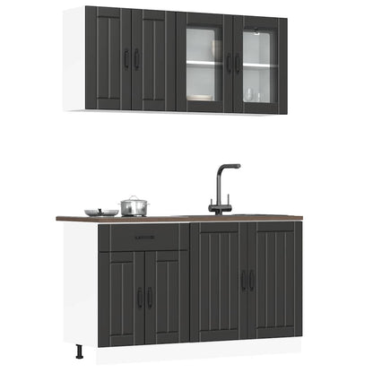 Ensemble D'armoires De Cuisine 4 Pcs Kalmar Bois D'ingénierie