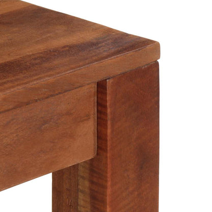 Table console 120x30x76 cm bois massif d'acacia