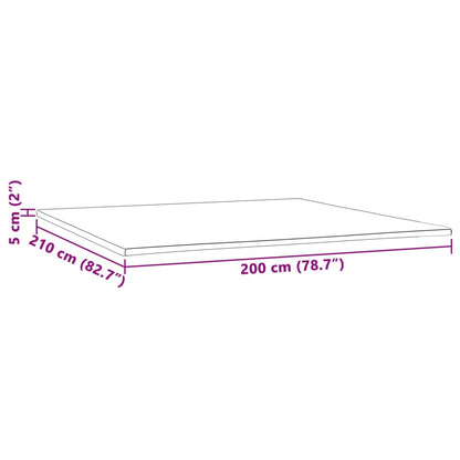 Sur-matelas 200x210x5 cm