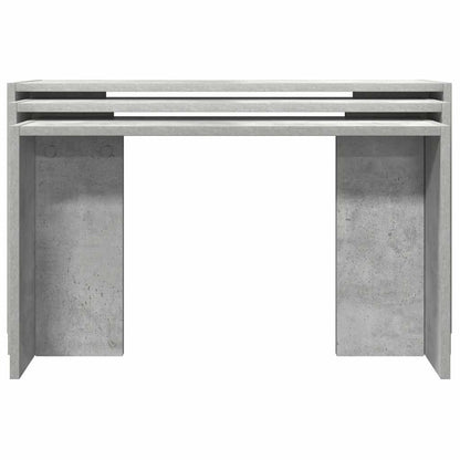 Tables gigognes 3 pcs gris béton bois d'ingénierie