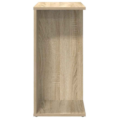 Table de chevet chêne sonoma 46,5x29x61 cm bois d'ingénierie