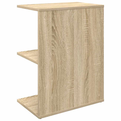 Table de chevet chêne sonoma 46,5x29x61 cm bois d'ingénierie