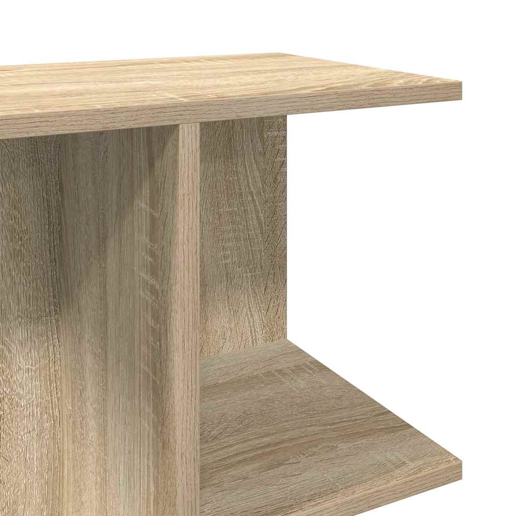 Table de chevet chêne sonoma 46,5x29x61 cm bois d'ingénierie