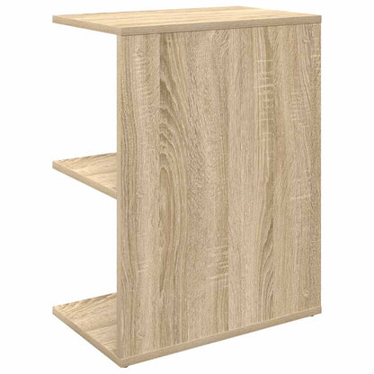 Tables de chevet 2pcs chêne sonoma 46,5x29x61cm bois ingénierie