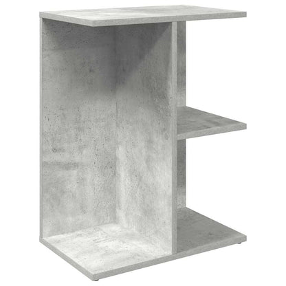 Tables de chevet 2 pcs gris béton 46,5x29x61 cm bois ingénierie