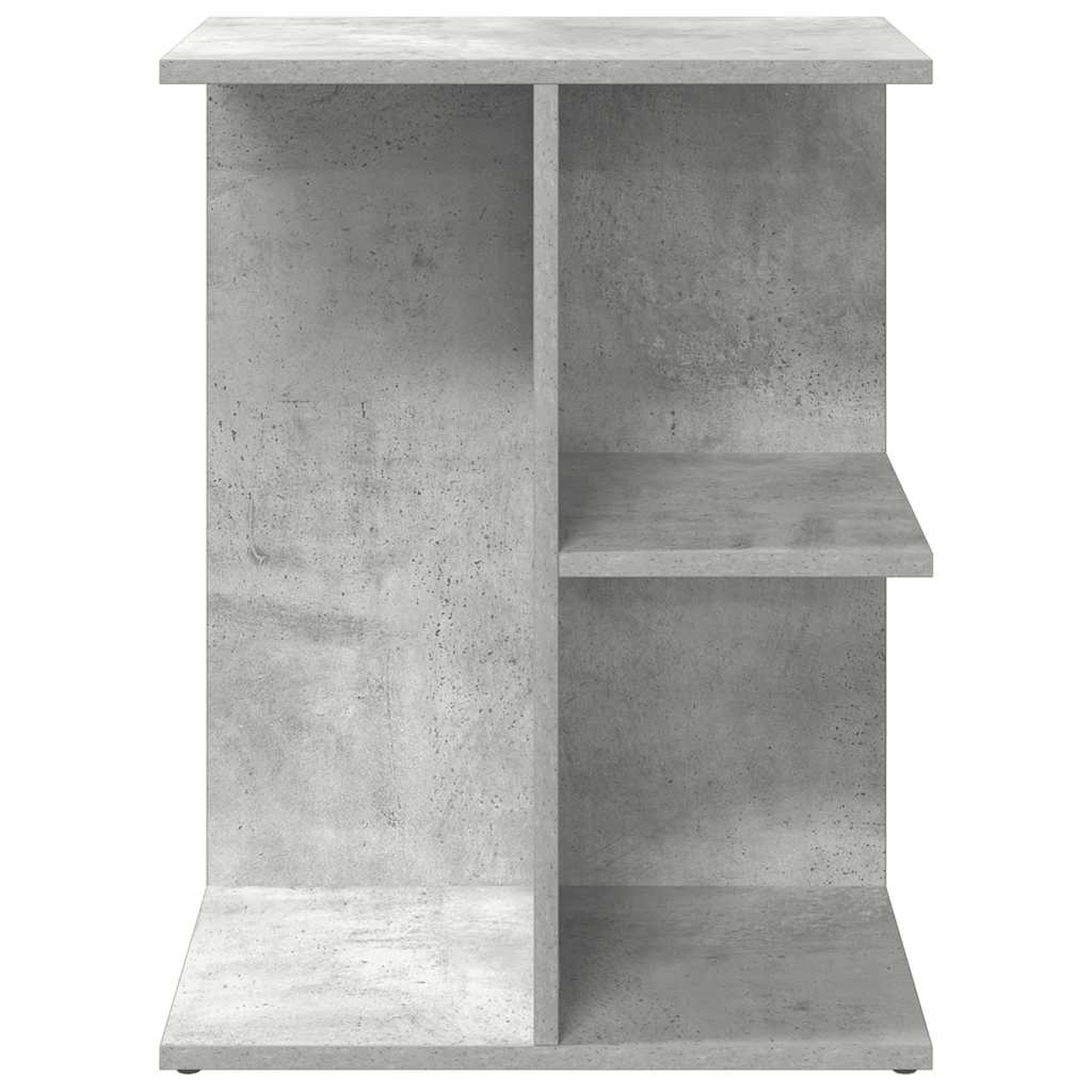 Tables de chevet 2 pcs gris béton 46,5x29x61 cm bois ingénierie