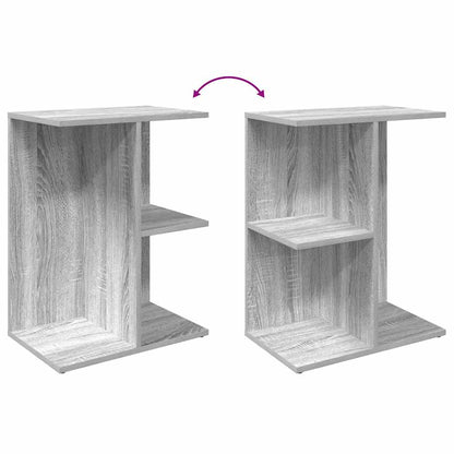 Tables de chevet 2 pcs sonoma gris bois d'ingénierie