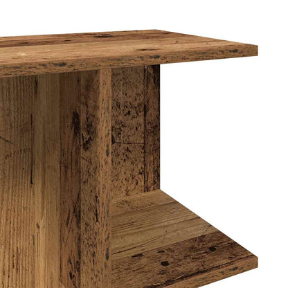 Table de chevet vieux bois 46,5x29x61 cm bois d'ingénierie