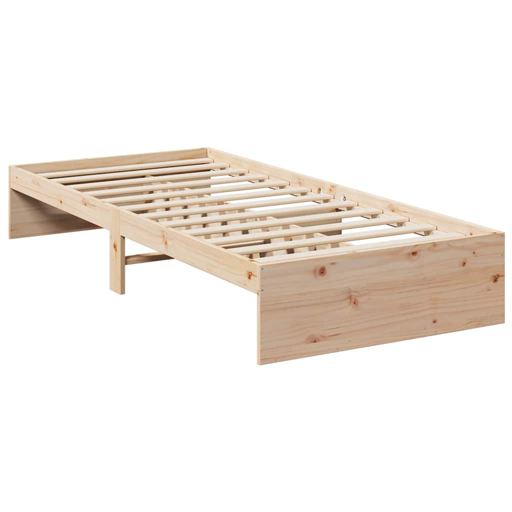 Lit de jour sans matelas 100x200 cm bois de pin massif