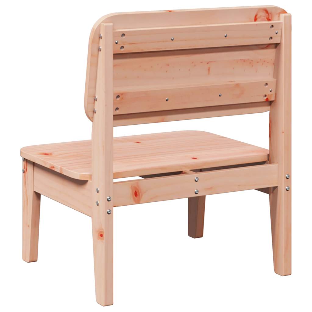 Chaises de jardin lot de 2 60x52,5x72 cm bois massif de douglas