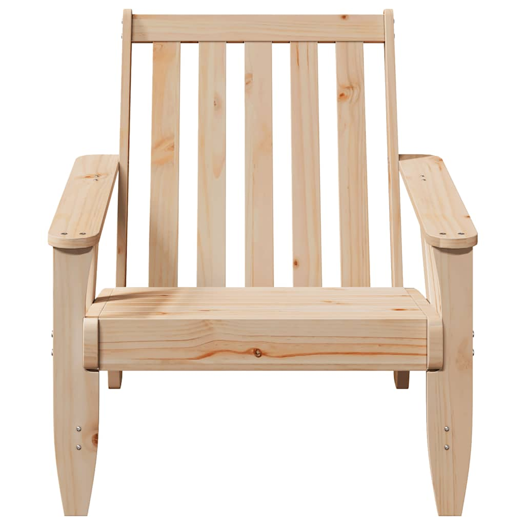 Chaises de jardin adirondack lot de 2 75x77x77 cm