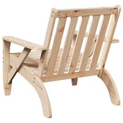 Chaises de jardin adirondack lot de 2 75x77x77 cm