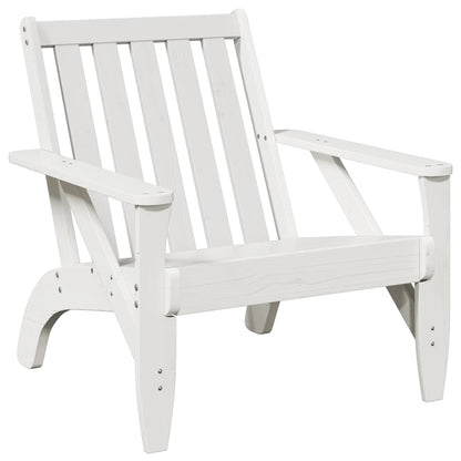 Chaises de jardin adirondack lot de 2 75x77x77 cm