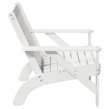 Chaises de jardin adirondack lot de 2 75x77x77 cm