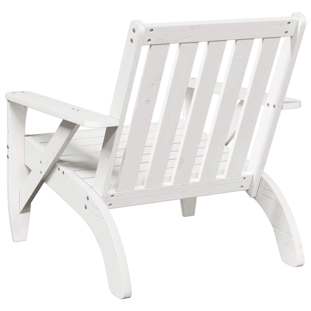 Chaises de jardin adirondack lot de 2 75x77x77 cm