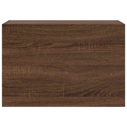 Armoire murale de bain chêne marron 60x25x40 cm bois ingénierie