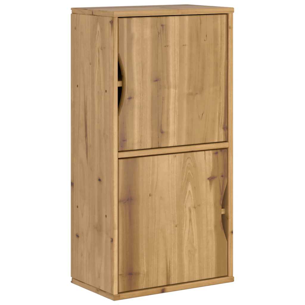 Armoire latérale ODDA 40x24x79 cm bois massif pin