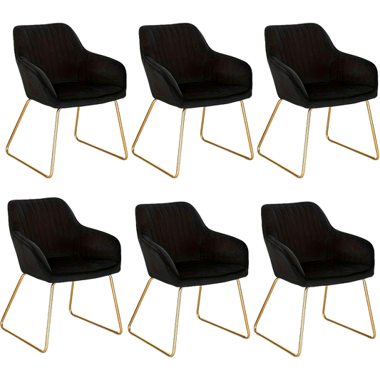 6 chaises de salle à manger